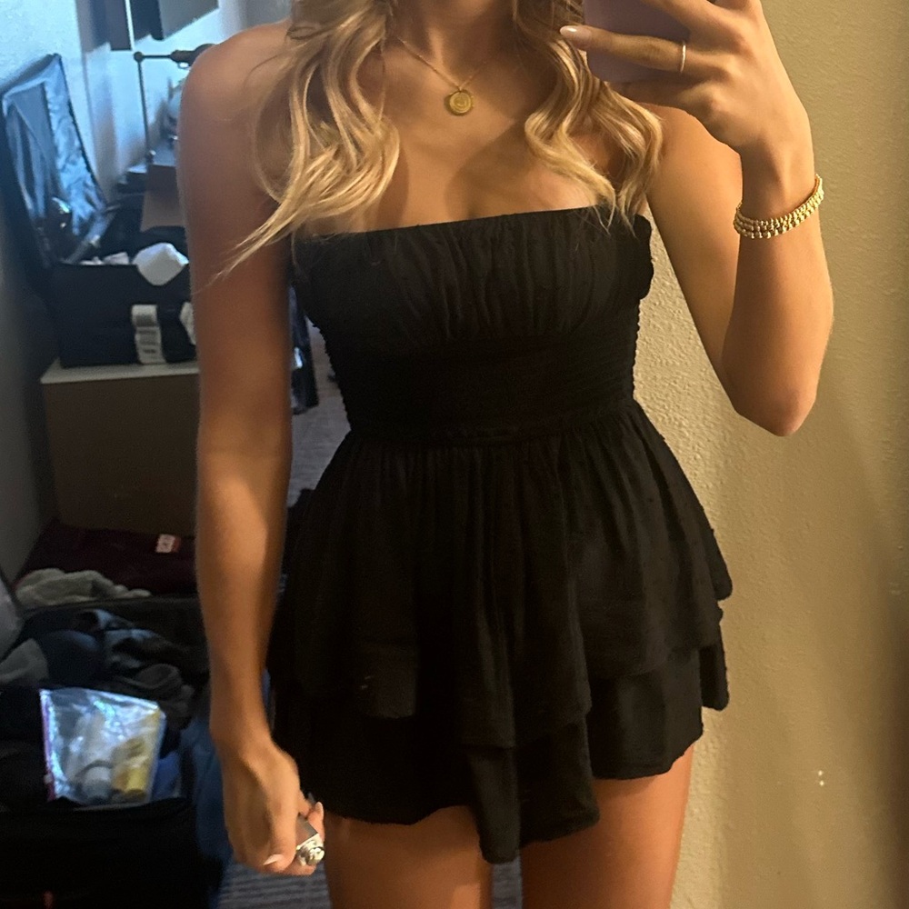 Black Strapless Dress size small from a boutique in California